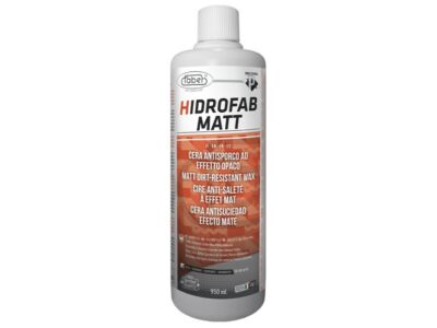 Faber HIDROFAB MATT, vlek en vuilafstotende wax met matte afwerking voor natuursteen, cotto en beton, op waterbasis
